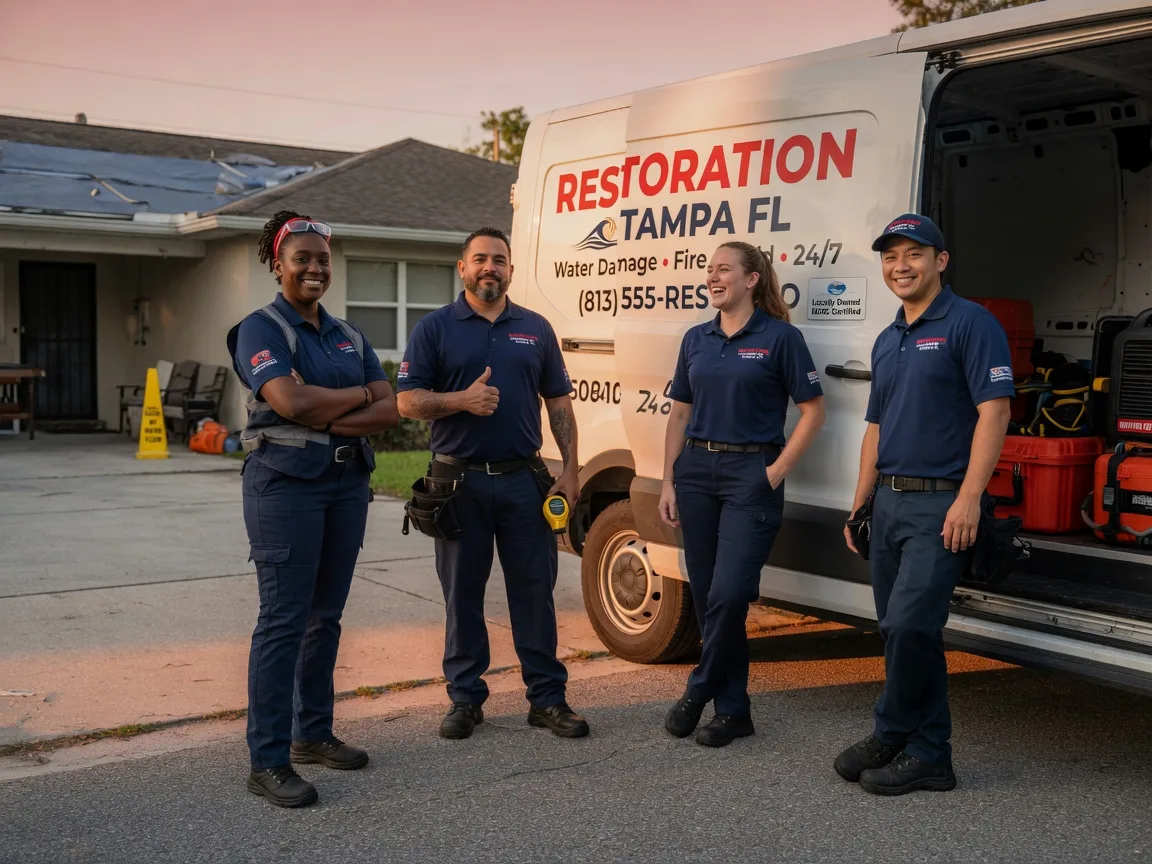 Water Damage Restoration company in Mercedes, TX